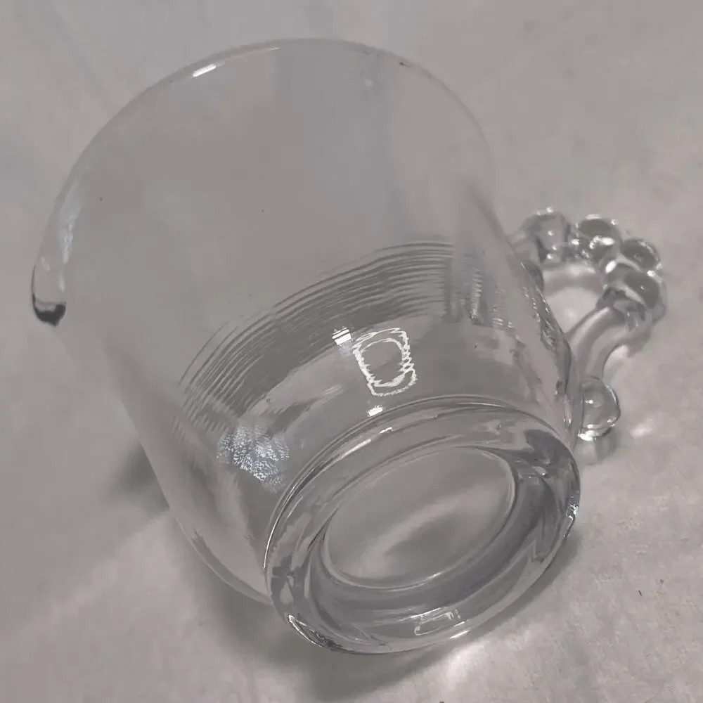 Candlewick Clear Vintage Small 6 OZ Creamer by Imperial Glass–Ohio